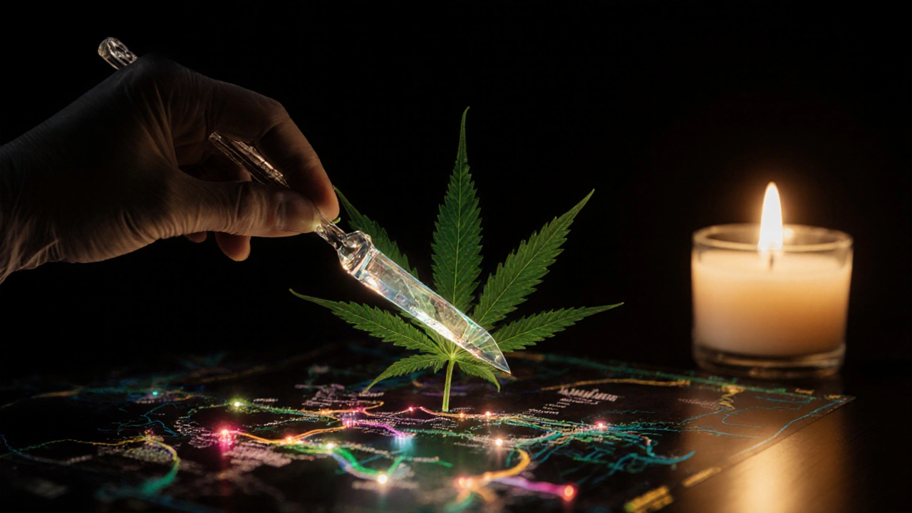 Křehký nástroj z listů konopí upravuje metabolismus nad abstraktním mapováním těla.